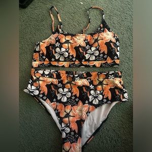 Tropical bathing suit